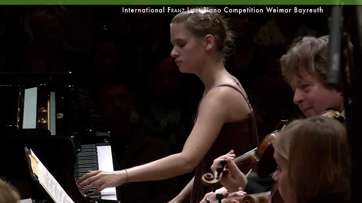 Marina Yakhlakova plays Piano Concerto No.1 by Fra...