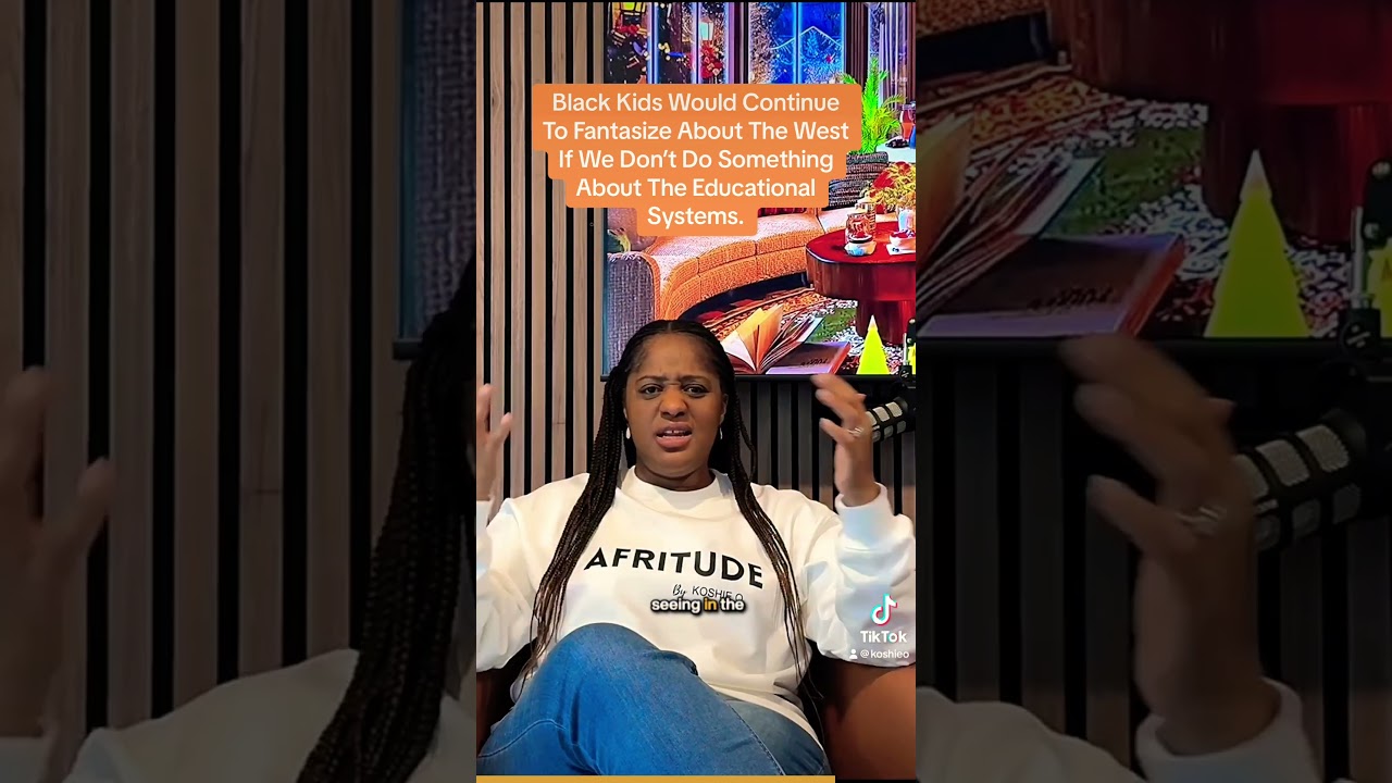 Africa Needs To Change Their Educational System 