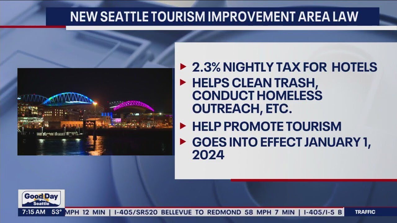 New Seattle tourism improvement area law - YouTube