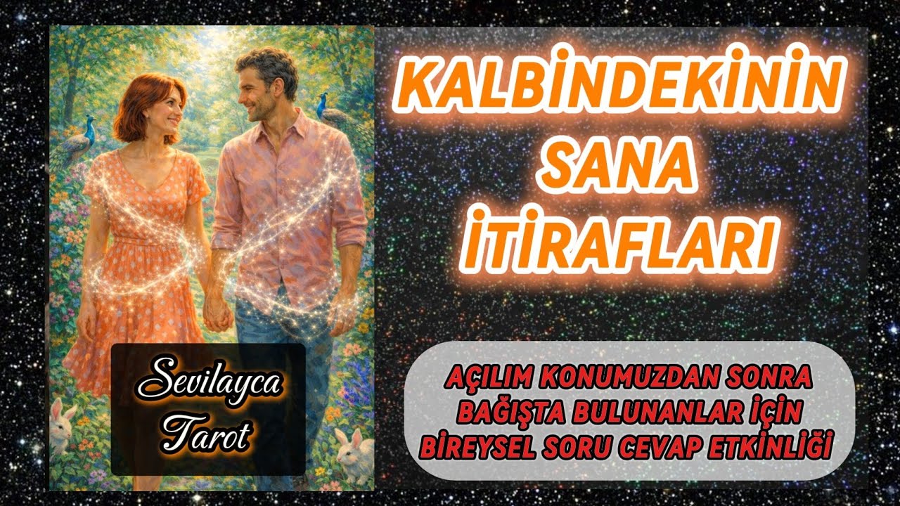 AKLINDAKİ KİŞİNİN İTİRAFLARI SANA SÖYLEMEK İSTEDİKLERİ DESTE SEÇ#aklındakikişi #sorucevap #desteseç