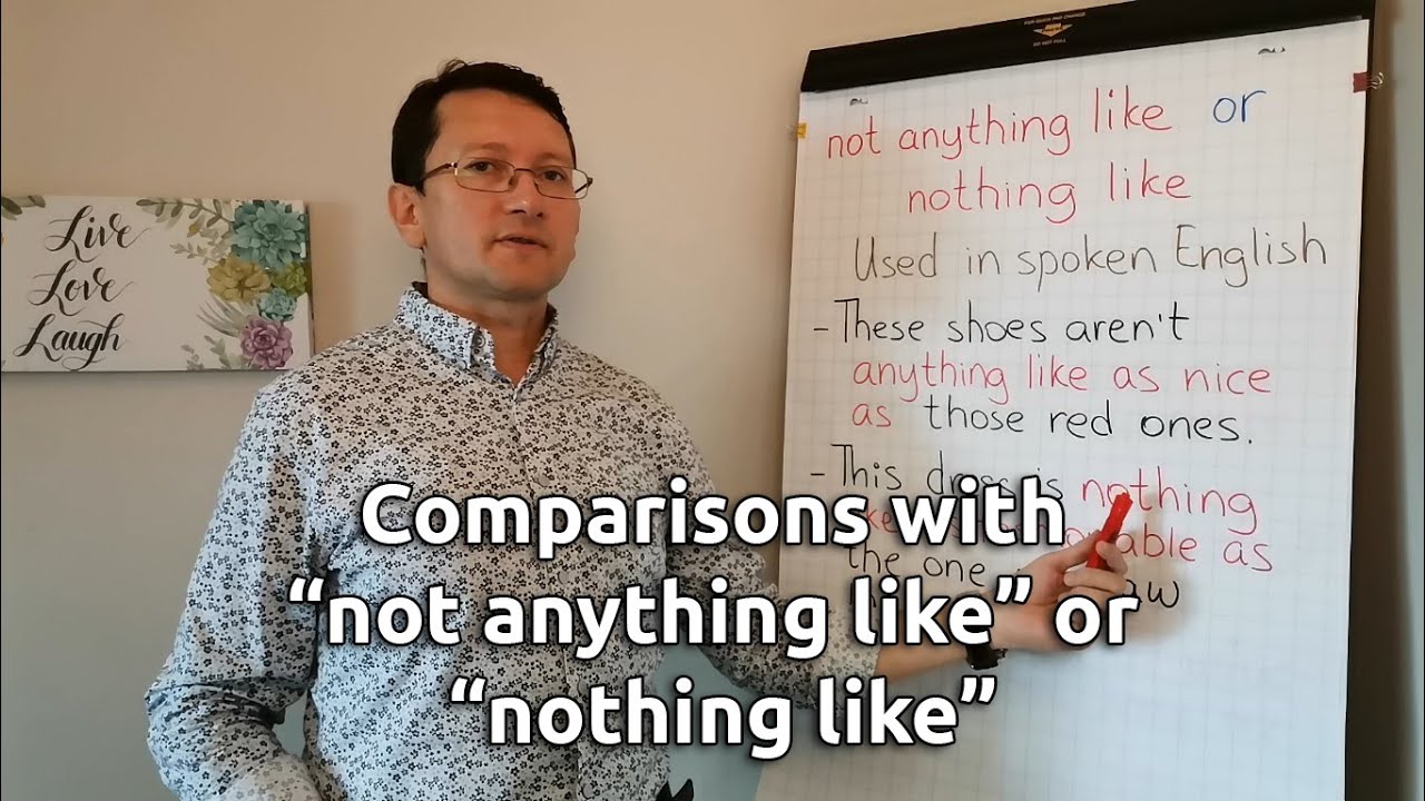Comparisons with "not anything like" or "nothing like" and "as ... as ...