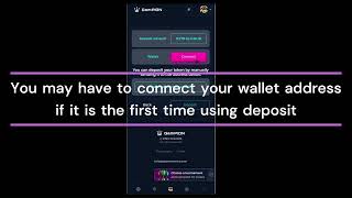 GemPION Wallet tab Guideline screenshot 5