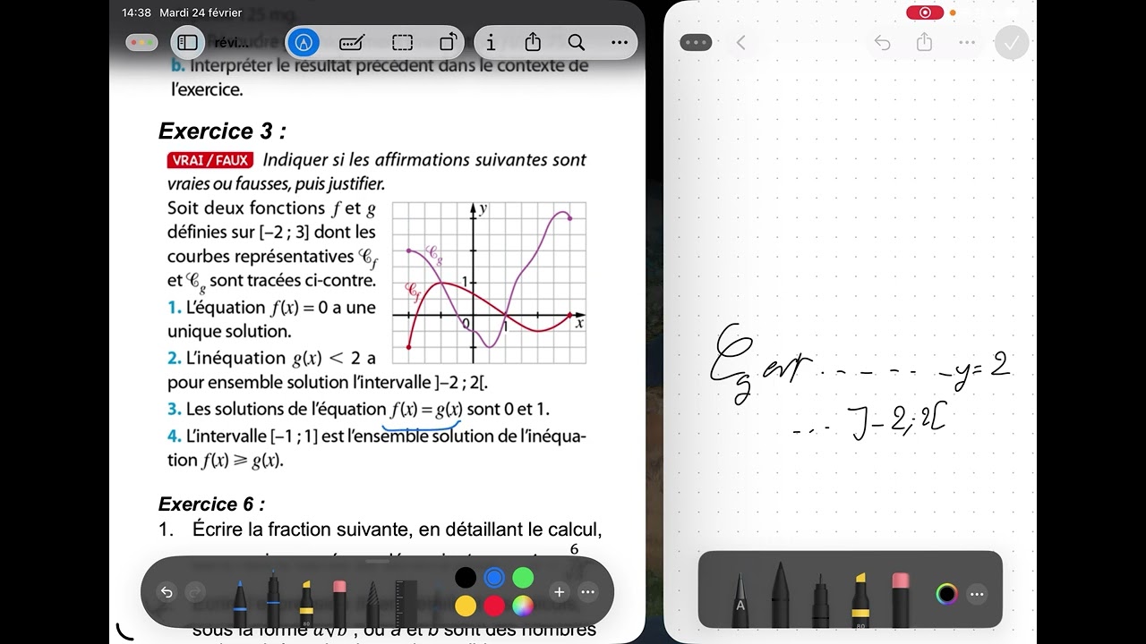 Révision DS secondes - Exo 3
