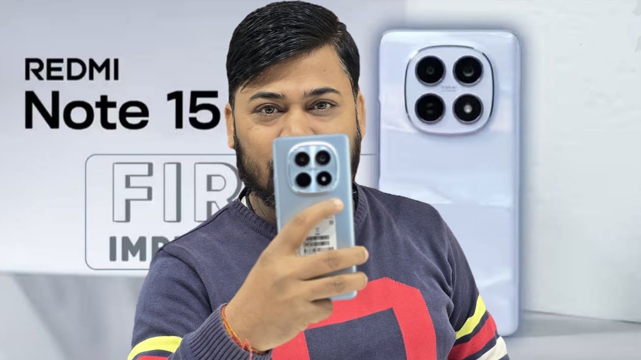 REDMI Note 15 5G  Around ₹20000  Best Camera 108 MP OIS Snapdragon 6 Gen 3 