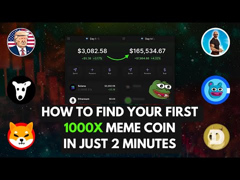 Find Your First 1000X Memecoin in Just 2 Minutes | Ultimate Memecoin Trading Guide in Malayalam