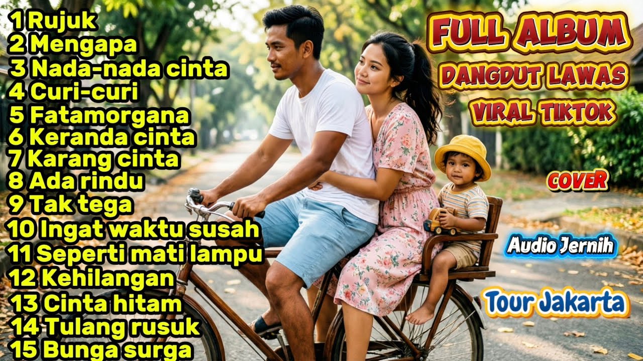 Full Album Cover Dangdut Slow | Versi Ai Viral tiktok | Rujuk - Mengapa - Nada nada cinta - Tak Tega