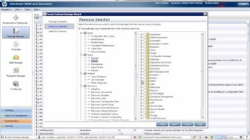 Create HPE UCMDB Packages