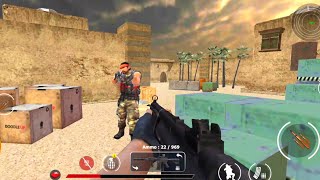 Gun Games 3d Squad Fire Free - FPS Shooting War Game - Android Gameplay #2 screenshot 5