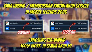 CARA MEMUTUSKAN AKUN GOOGLE DI MOBILE LEGEND | CARA UNBIND ML AKUN ML screenshot 2