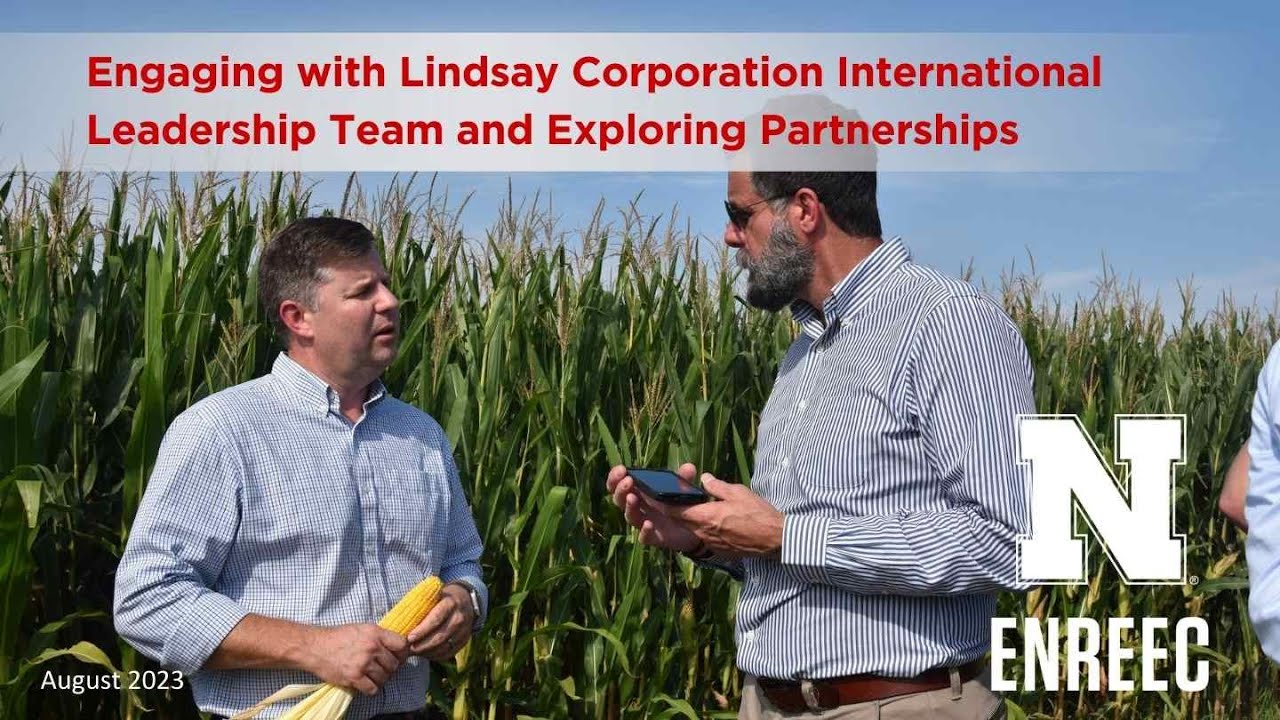 2023 Exploring Water Efficiency Solutions with Lindsay Corporation International Leadership Team