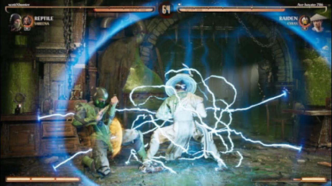 Raiden/Cyrax is broken-MK1 Rage Quit!!