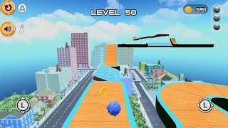 Cloud Roll level 50 jump complete screenshot 3