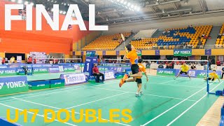 FINAL | YONEX-SUNRISE INDIA SUB JUNIOR RANKING TOURNAMENT GOA BJORN/AATHISH V/S NISHCHAL/SURYAKSH