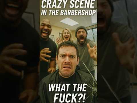 BARBERSHOP BREAKDOWN Man Loses It After Everyone Laughs