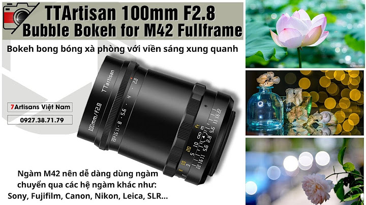 Đánh giá độ xóa phôngsony 100mm f2.8