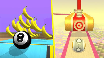 🎱🍌💥Banana Frenzy Going Balls Vs Action Balls Gameplay #58