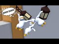 3 DUCKS WORKING TOGETHER in HUMAN FALL FLAT