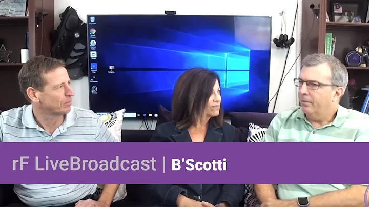 rF LiveBroadcast - Tina and Scott Banaski with B'S...