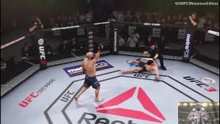 Dana White vs. Michael Bisping | EA Sports UFC 3 Notorious Edition | Fight Simulation