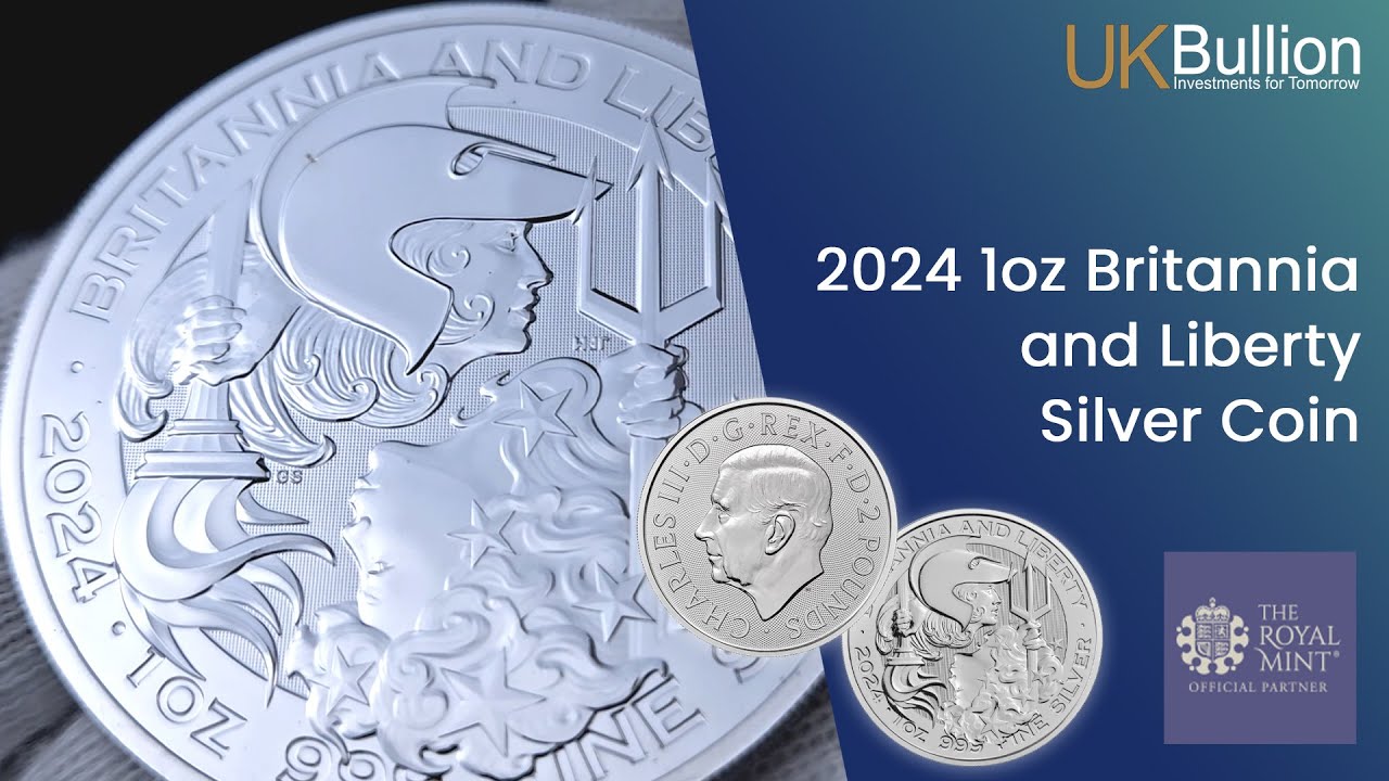 Introducing the 2024 1oz Britannia and Liberty Silver Coin: A