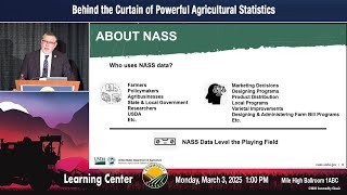 Behind the Curtain of Powerful Agricultural Statistics