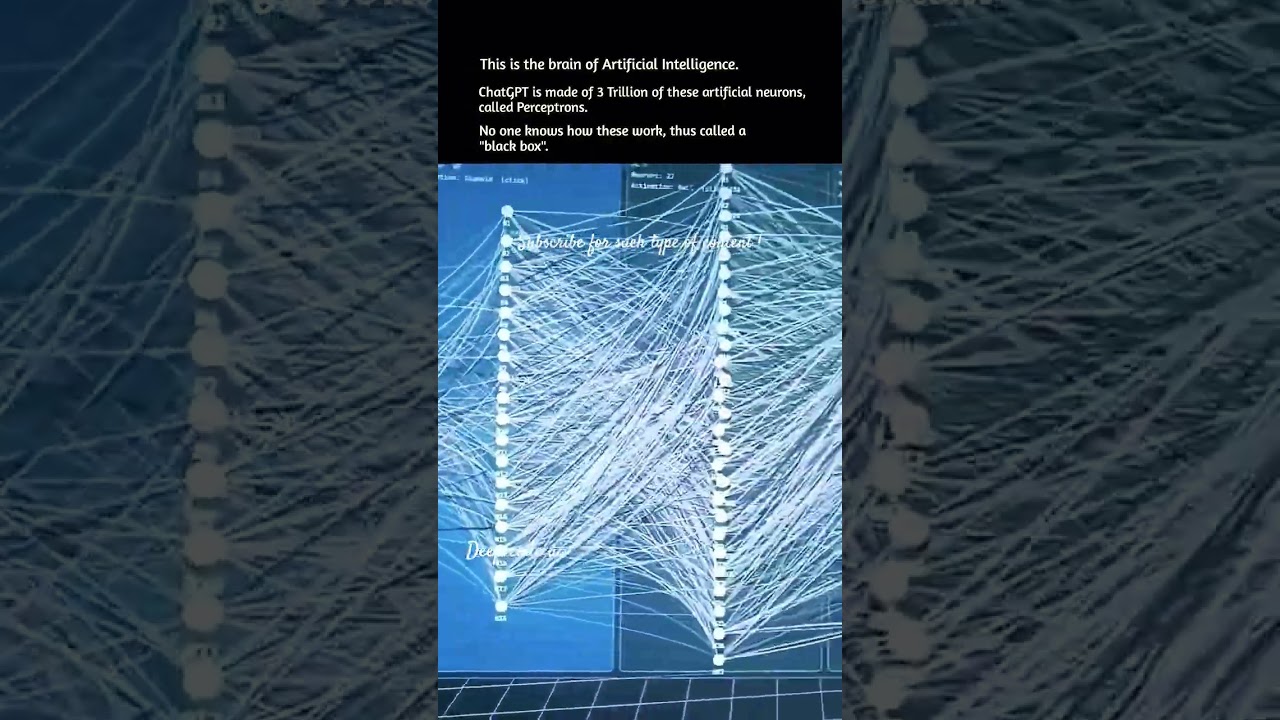 Brain of Artificial intelligence.... #neuralnetworks #aibrain #shortvideo