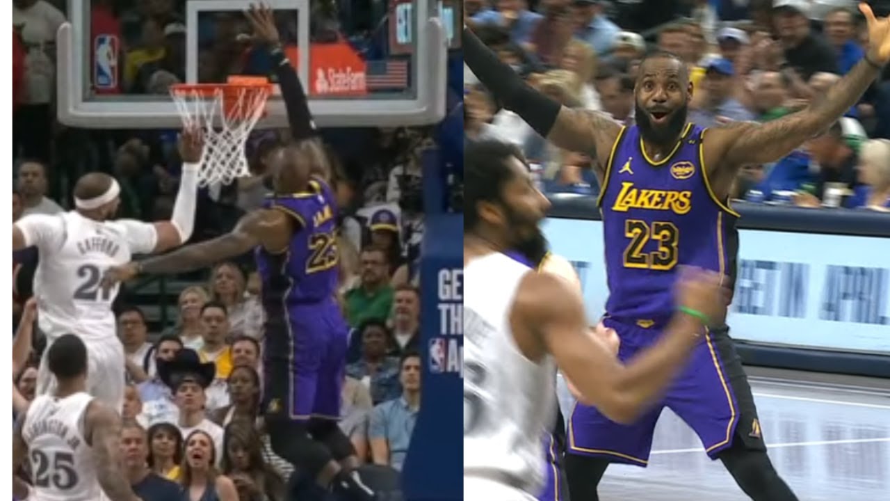 LeBron James & Austin Reeves PULLED OFF the impossible & exchange dunks ...