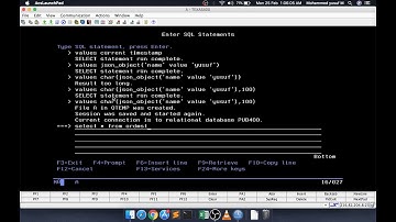 Creating JSON using SQL statement | JSON_OBJECT function | yusy4code