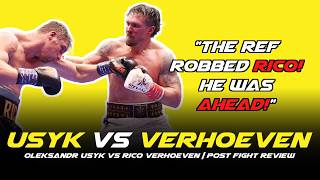OLEKSANDR USYK VS RICO VERHOEVEN - SHOCKING ROBBERY!! EARLY STOPPAGE! POST FIGHT REVIEW (NO FOOTAGE)