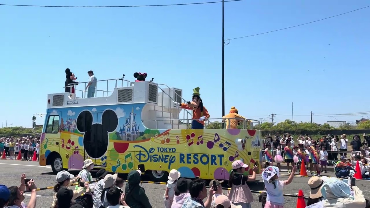 焼津みなとまつり ディズニーパレード 2026,05,17 - YouTube