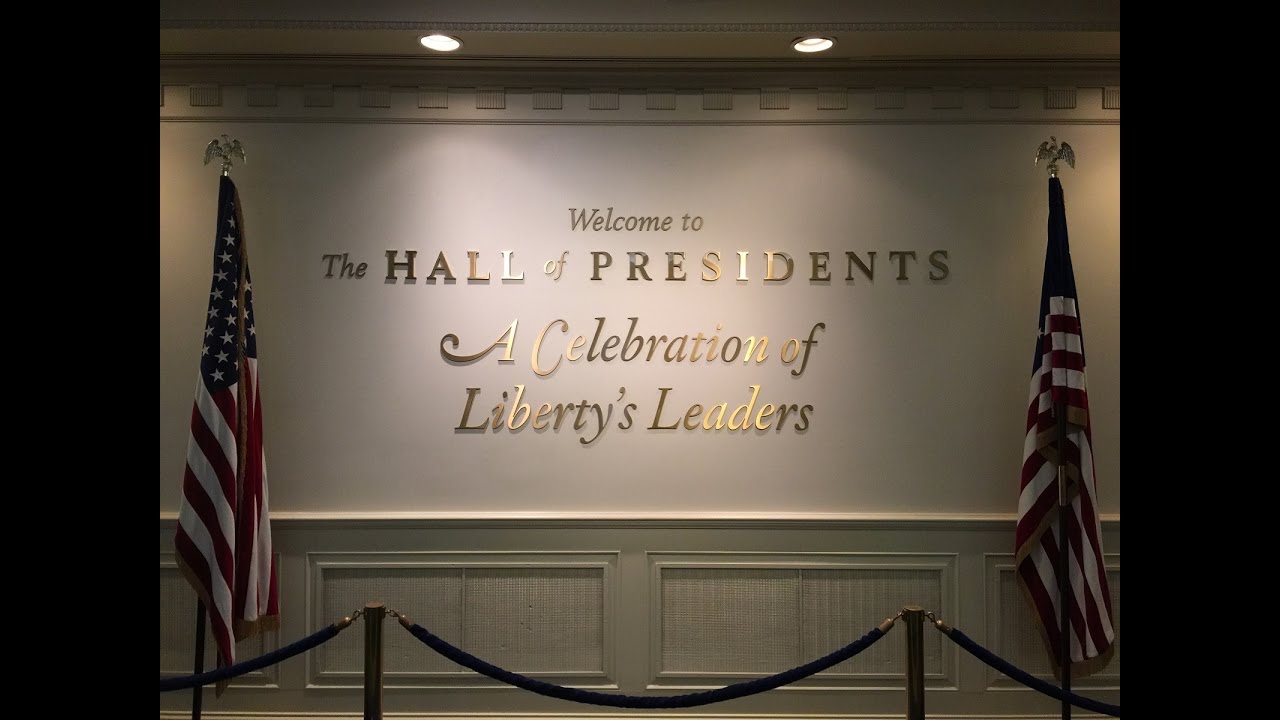 walt disney world vacation The Hall of Presidents 2016 - Before Election