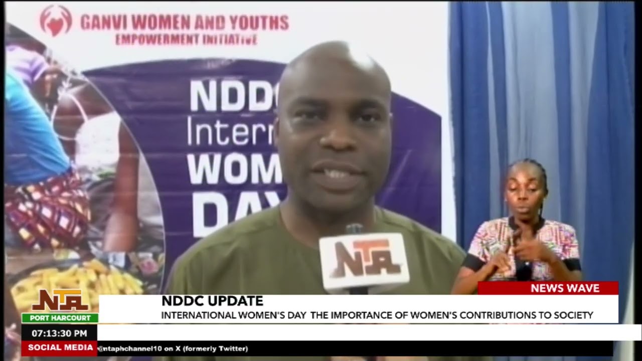 NIGER DELTA DEVELOPMENT COMMISSION (NDDC) PLEDGES ITS COMMITMENT TO GENDER EQUALITY - 14TH JUNE 2025