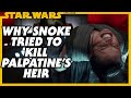 Why Snoke Tried to Kill Palpatine's Heir