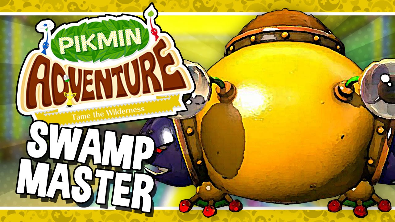 Nintendo Land Pikmin Adventure Swamp Master 72 Wii U Gamepad Gameplay Walkthrough Youtube