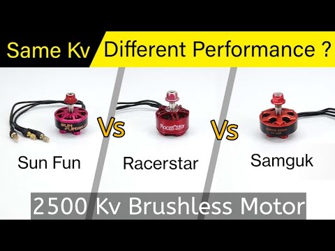 2500 KV Brushless Motor Comparison: Which is the Best? - YouTube
