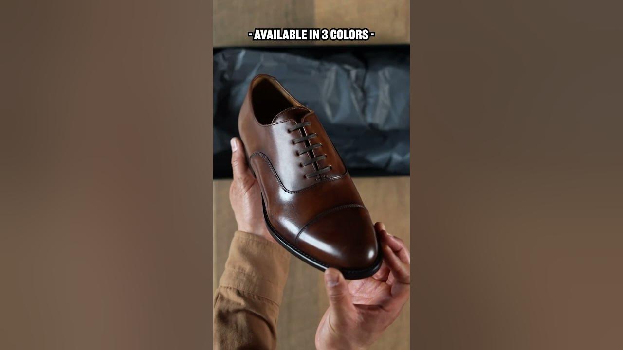 Men's Chairman Dress Shoe In Brown 'Cinnamon' Leather - Thursday