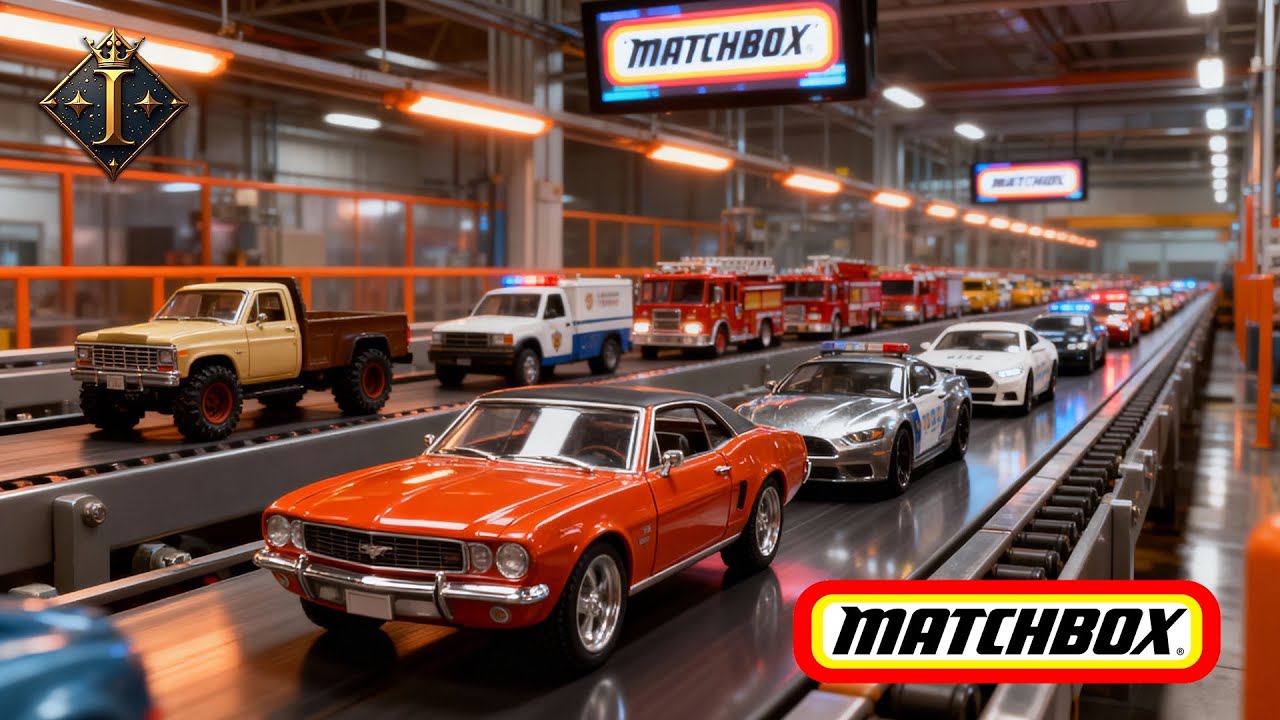 Как делают машинки из спичечных коробков