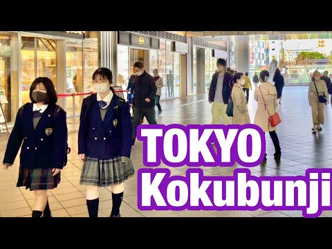 [JAPAN/TOKYO]Kokubunji station walking scenery