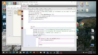 Call Method (Java) in BlueJ for Online Banking System
