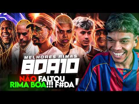 MELHORES RIMAS da BDA 10 ANOS! - [MOTA REACT]