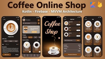 Build a Coffee Shop app with Kotlin & Firebase in Android Studio Project