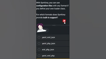Symfony question interview #php #programming #coding #symfony #development #framework #frameworkphp