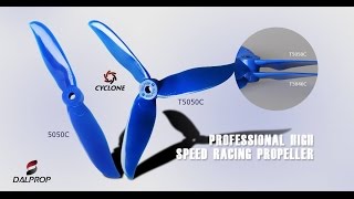 DAL Cyclone 5050C Dual Blade Prop Test Flying