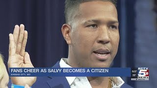Fans cheer as Salvy becomes a citizen
