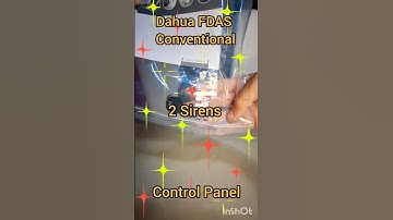Dahua FDAS Fire Detection Alarm System Control Panel DHI-HY-C102-4 EN54 European Standard UNBOXING