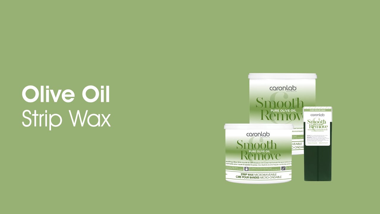 Smooth & Remove Olive Oil Strip Wax YouTube