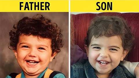 45+ Children Who Look Exactly Like Their Parents!