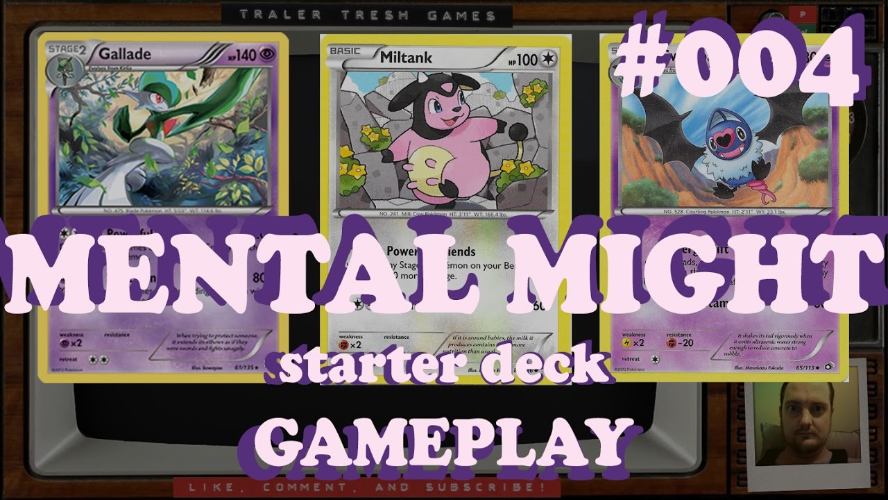 Pokemon TCG Online 004 - Mental Might Starter Deck Versus Battle Gameplay -  YouTube