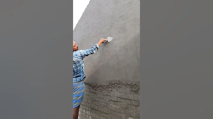 Plastering methods 👍| #construction #shortsfeed #satisfying #plaster #shorts #plasterwork #skills