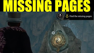 How to "find the missing pages" Hogwarts legacy (jackdaws rest quest guide)